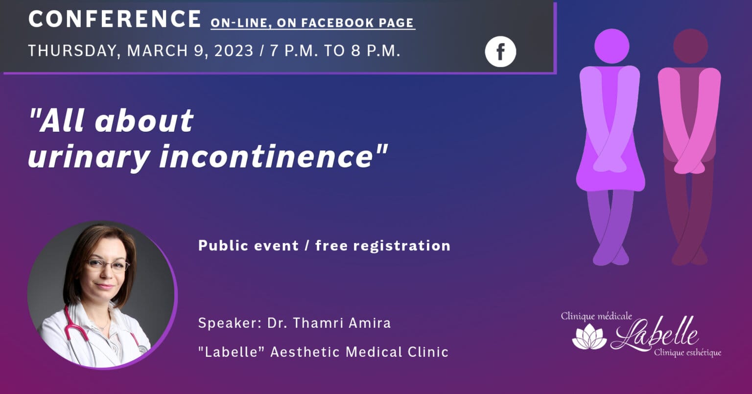 Conference All about urinary incontinence