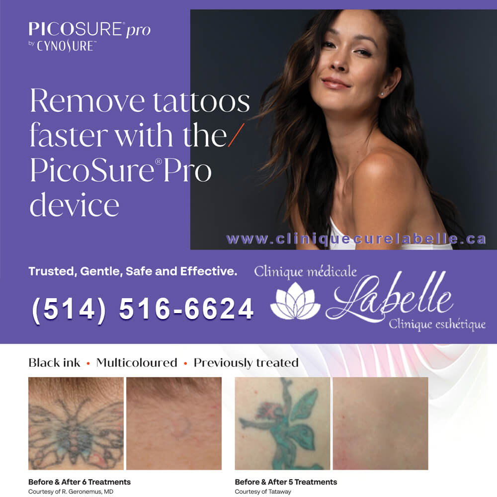 Remove tattoos faster with a team of specialized professionals