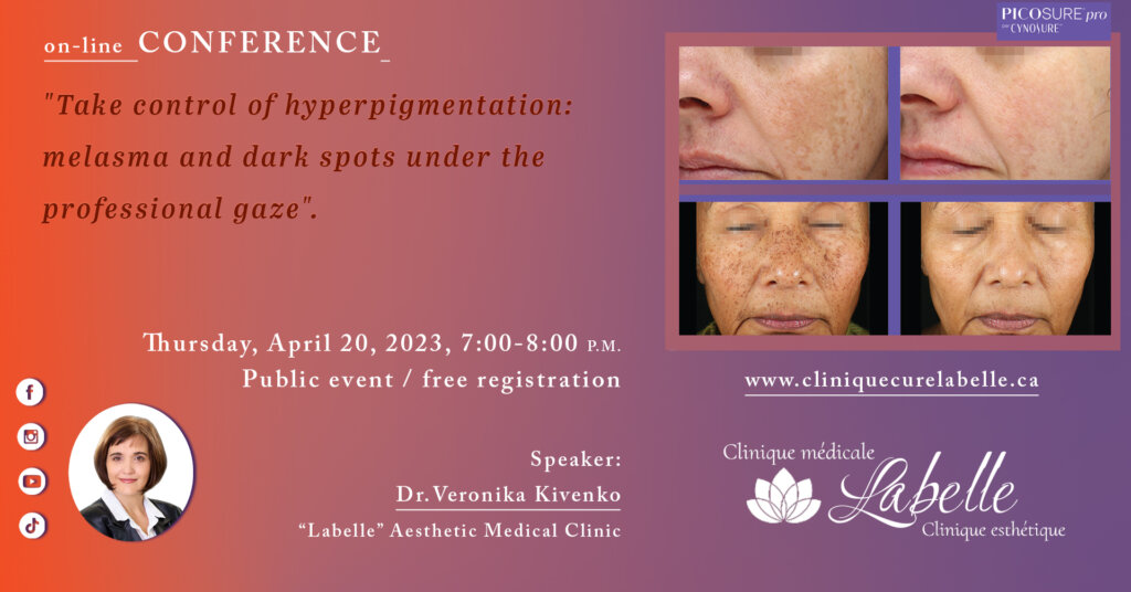 Online conference "Take control of hyperpigmentation..."
