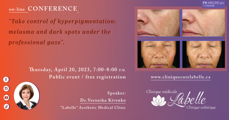 Online conference "Take control of hyperpigmentation..."