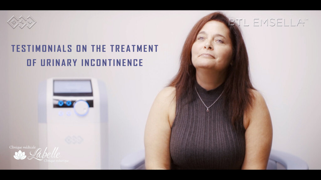 TESTIMONIALS on the treatment of urinary incontinence with the innovative BTL EmsellaTM technology