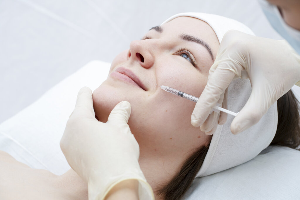 Dermal fillers - Restore volume to cheeks and lips - Smooth lines and wrinkles around the mouth, nose, and forehead - Improve facial contours and symmetry - Correct hollows under the eyes