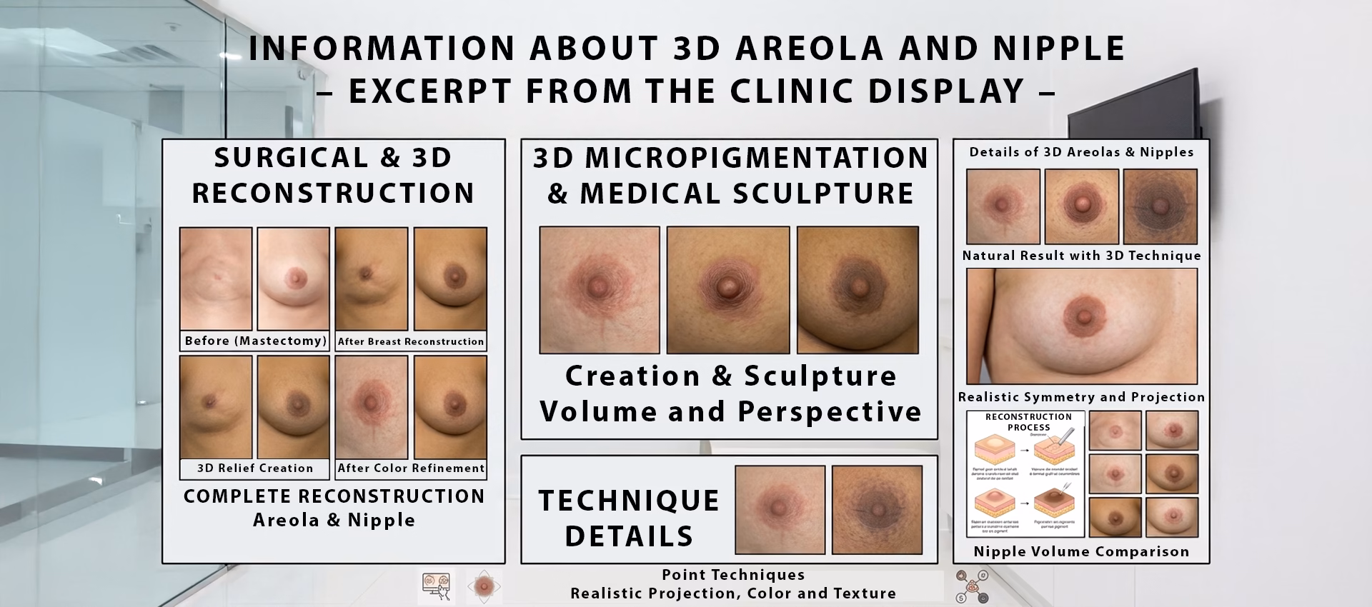 3D Areola and Nipple Reconstruction in Laval